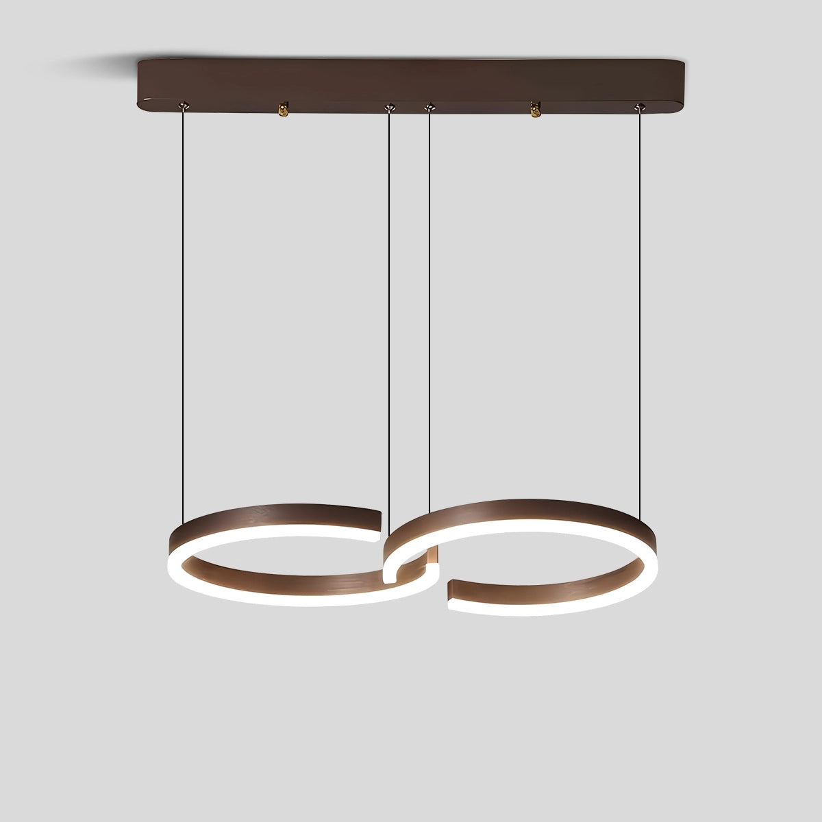 Antizer Nordic Light Luxury Double C Pendant Light