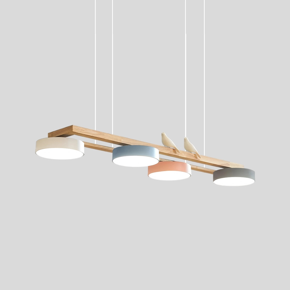 Antizer Sienna Bird Long Chandelier for Dining Room