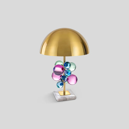 Antizer Bubble Dome Table Lamp for Bedside Table