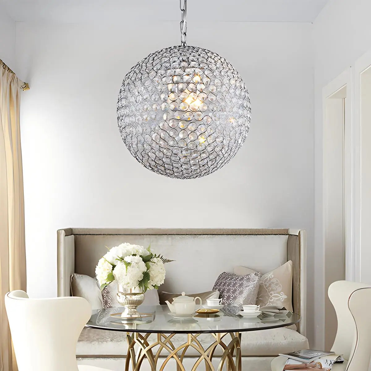 Creative Crystal Ball Chandelier