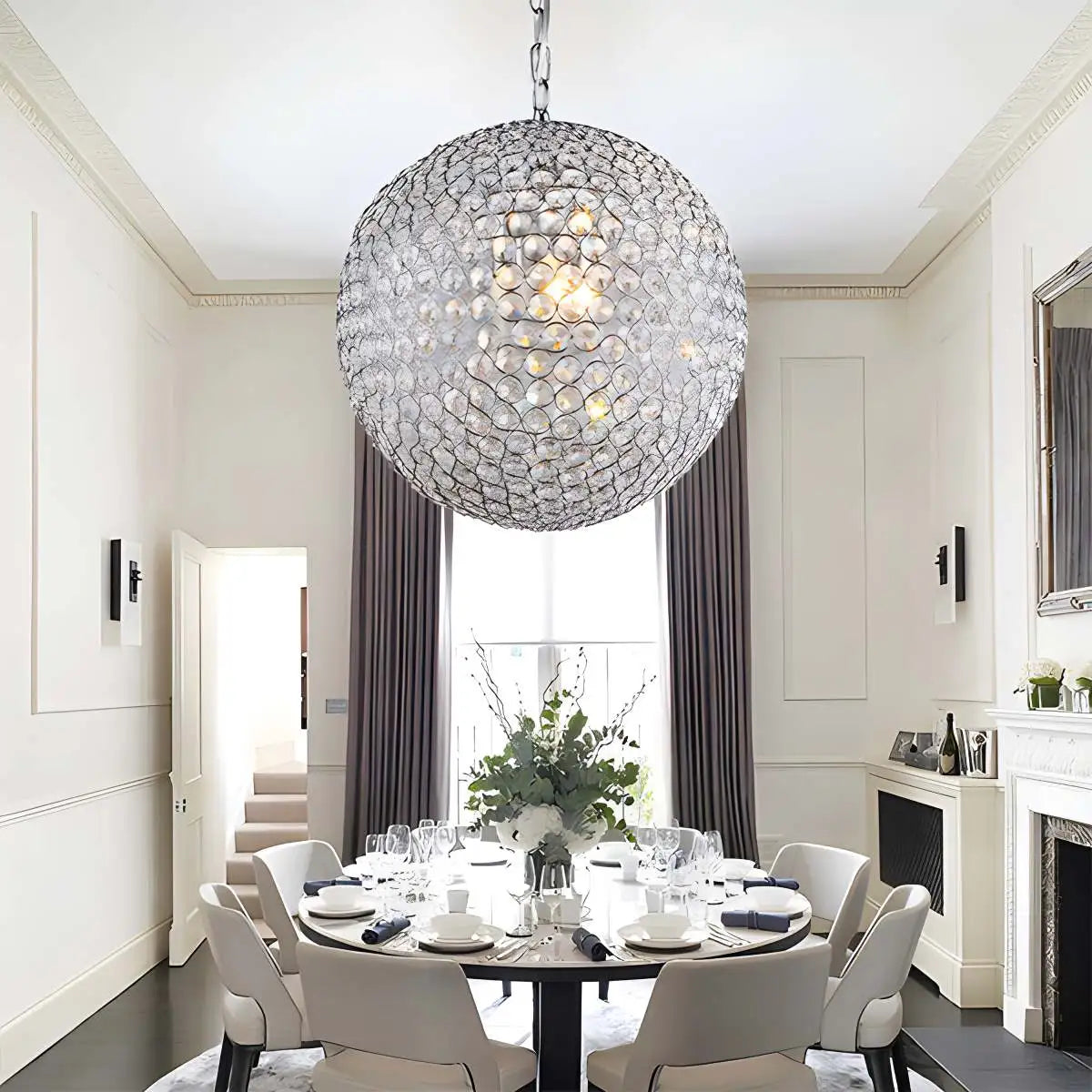 Creative Crystal Ball Chandelier