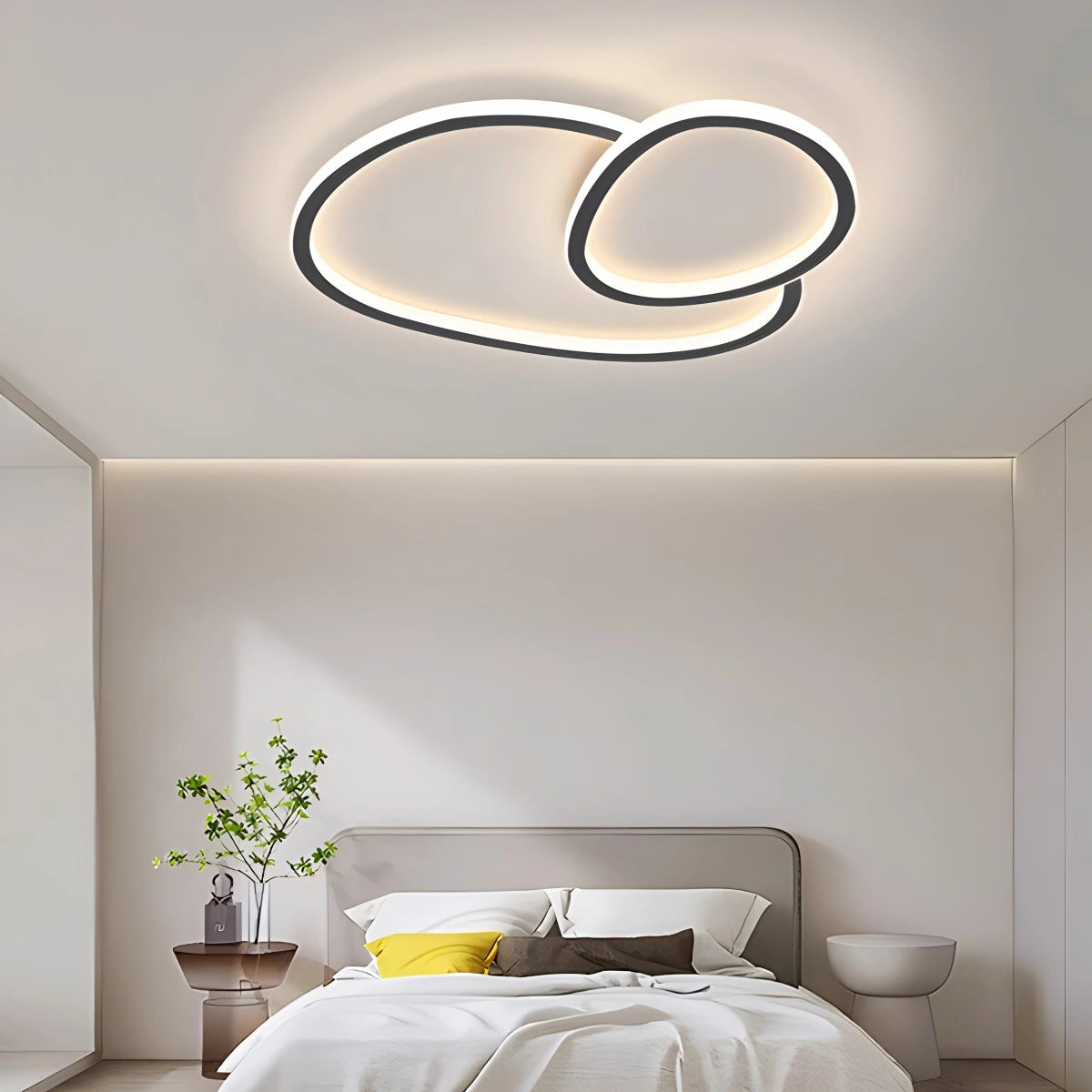 Antizer Creative Ring Ceiling Light for Living Room