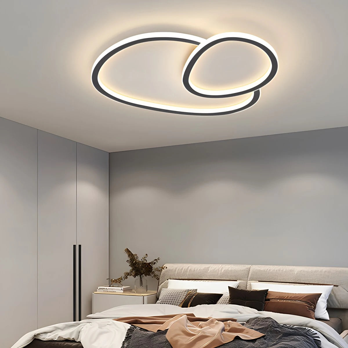 Antizer Creative Ring Ceiling Light for Living Room