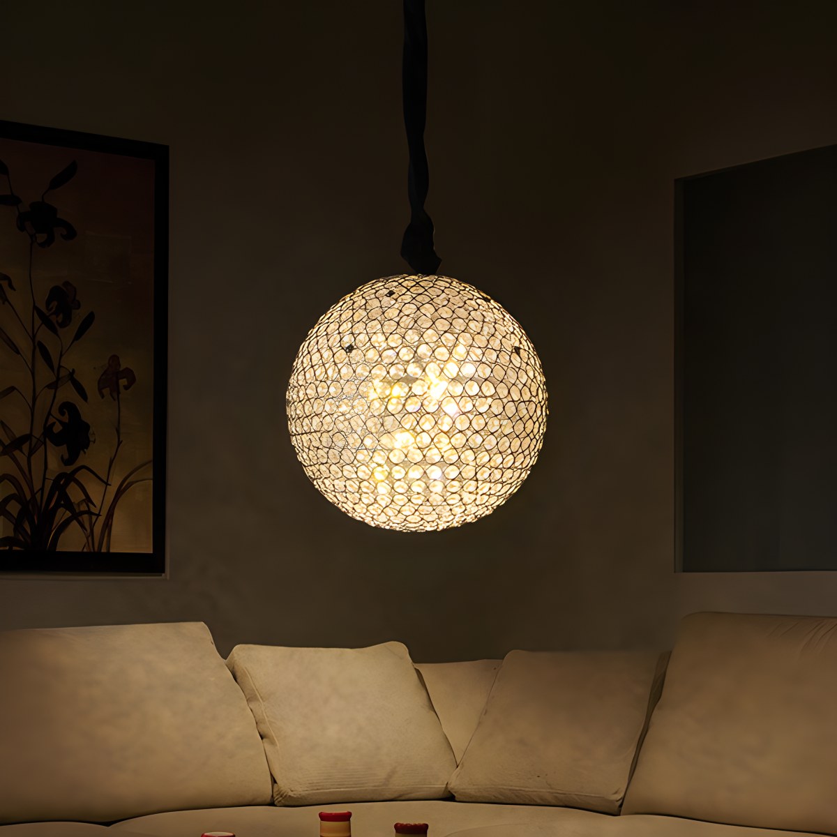 Creative Crystal Ball Chandelier