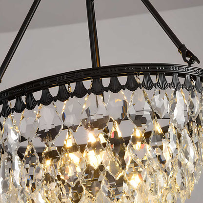 Antizer Crown Crystal Led Chandelier