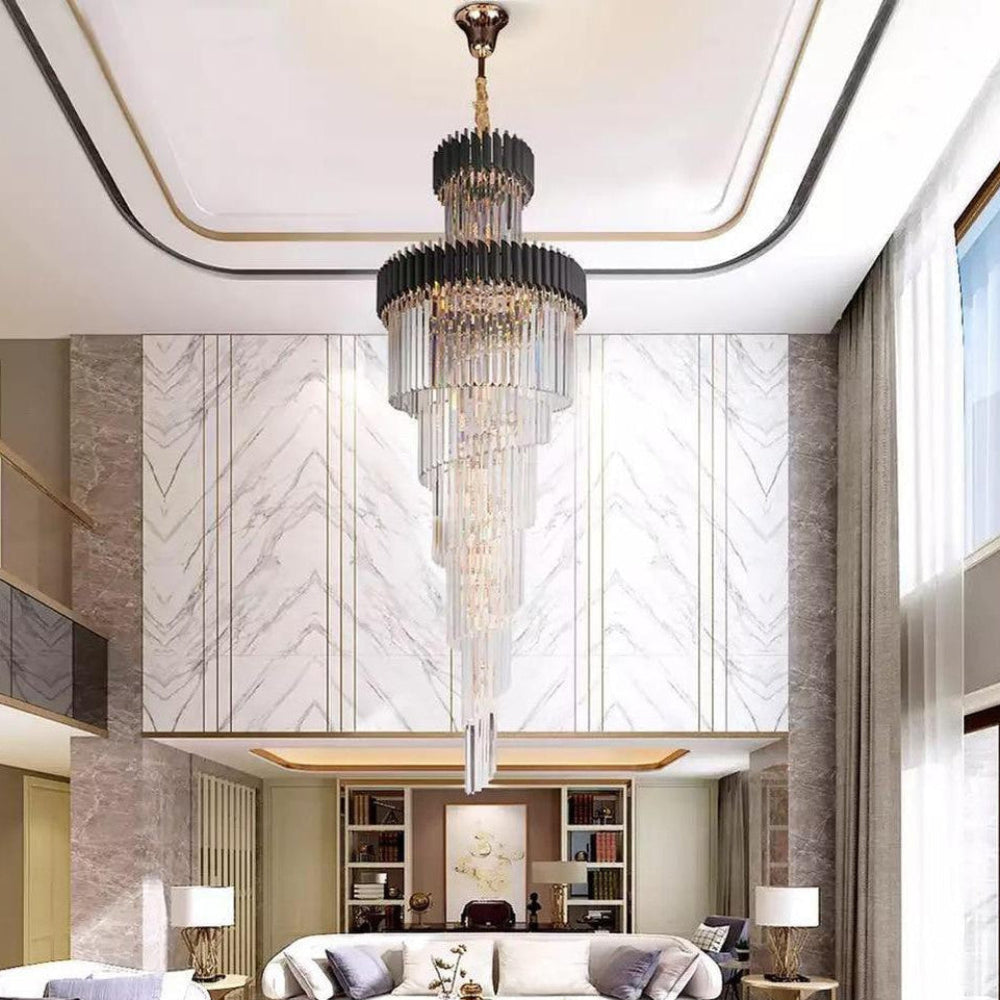 Antizer Cyrus Multiple Tier Crystal Chandelier