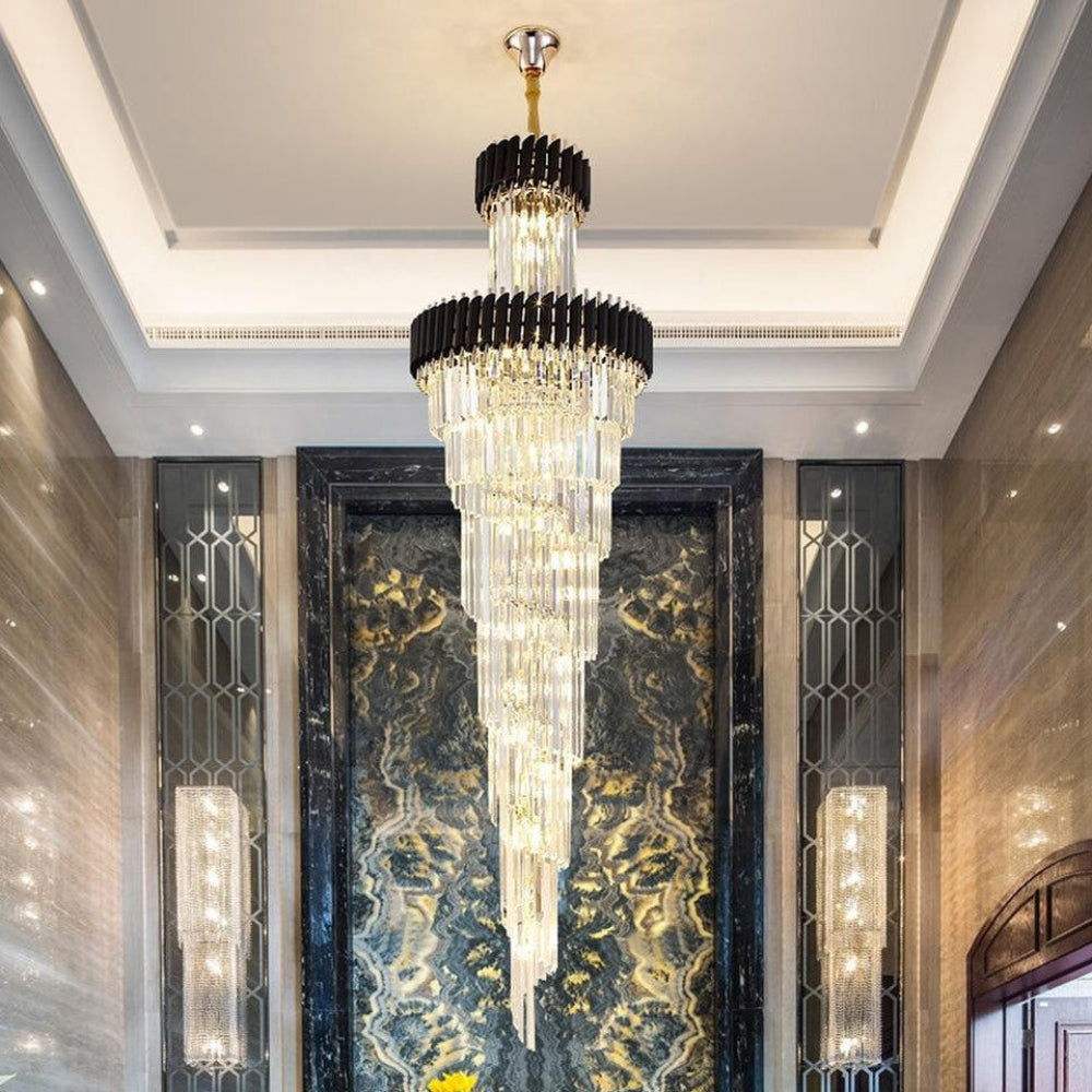 Antizer Cyrus Multiple Tier Crystal Chandelier
