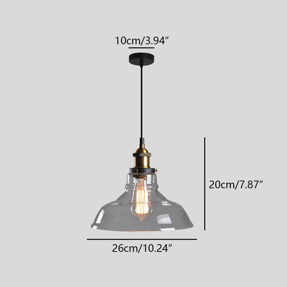 Antizer Mabel Glass Pendant Light for Kitchen Island