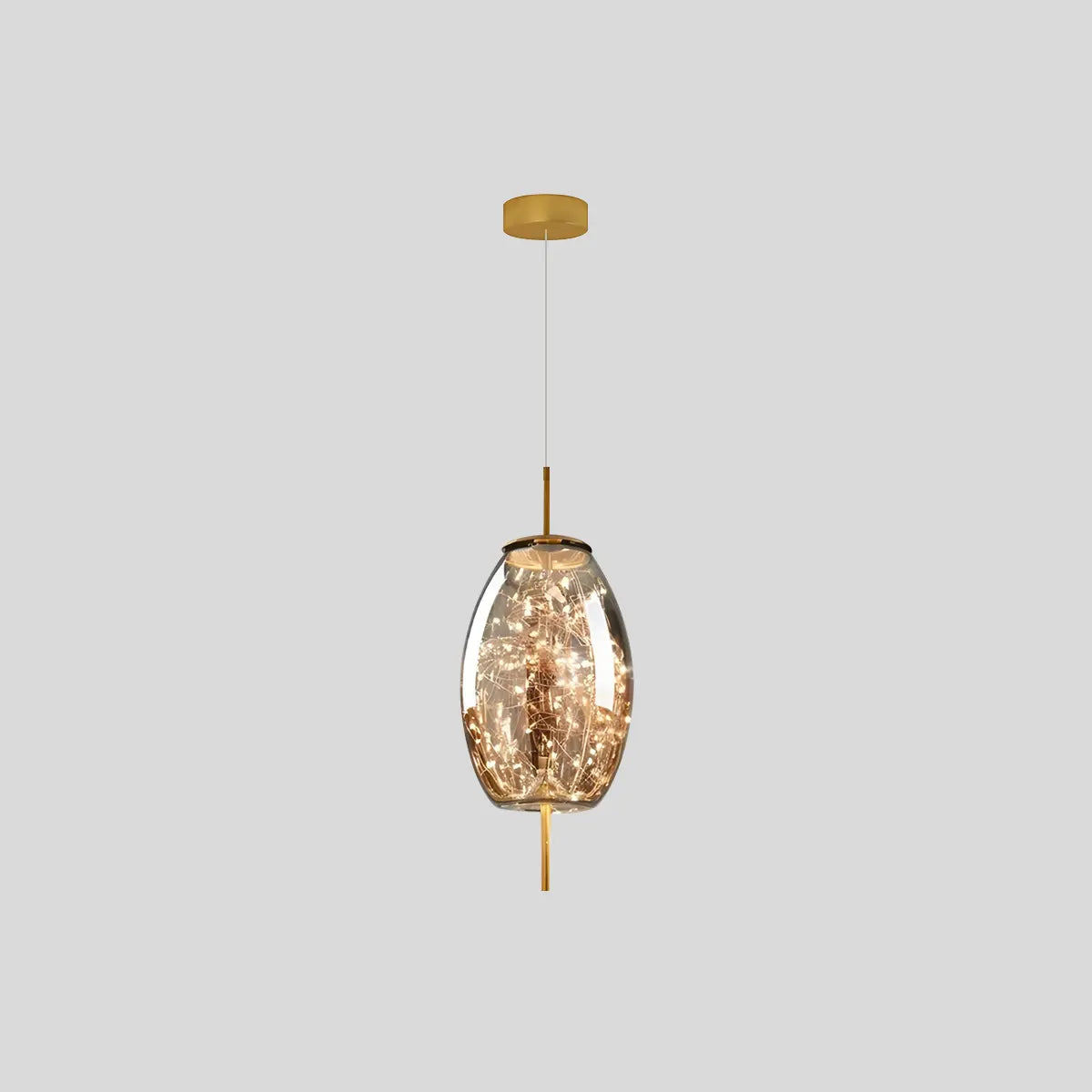 Antizer Twirl Modern Pendant Light for Bedroom