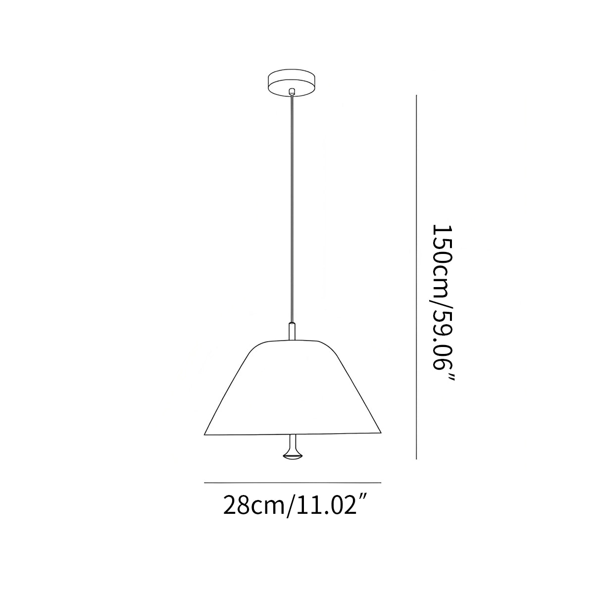 Antizer Minimalist Pendant Lamp for Dining Room