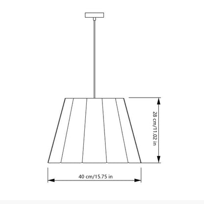 Antizer Splicing Board Circular Acoustic Pendant Light