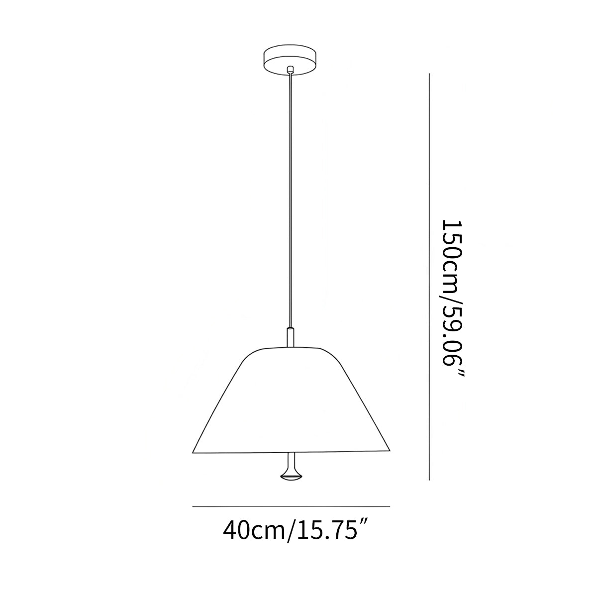 Antizer Minimalist Pendant Lamp for Dining Room