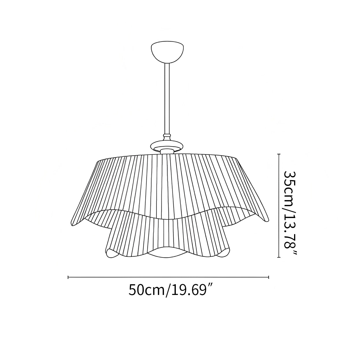 Antizer Bellevue Pendant Lamp for Bedroom