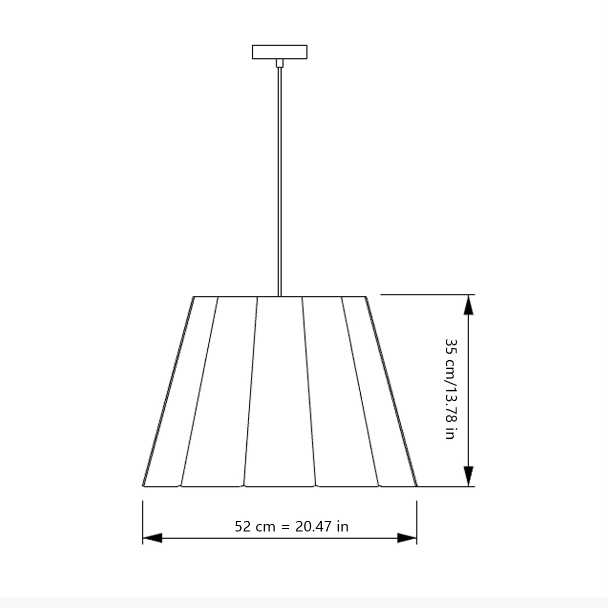 Antizer Splicing Board Circular Acoustic Pendant Light