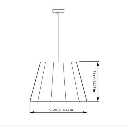 Antizer Splicing Board Circular Acoustic Pendant Light