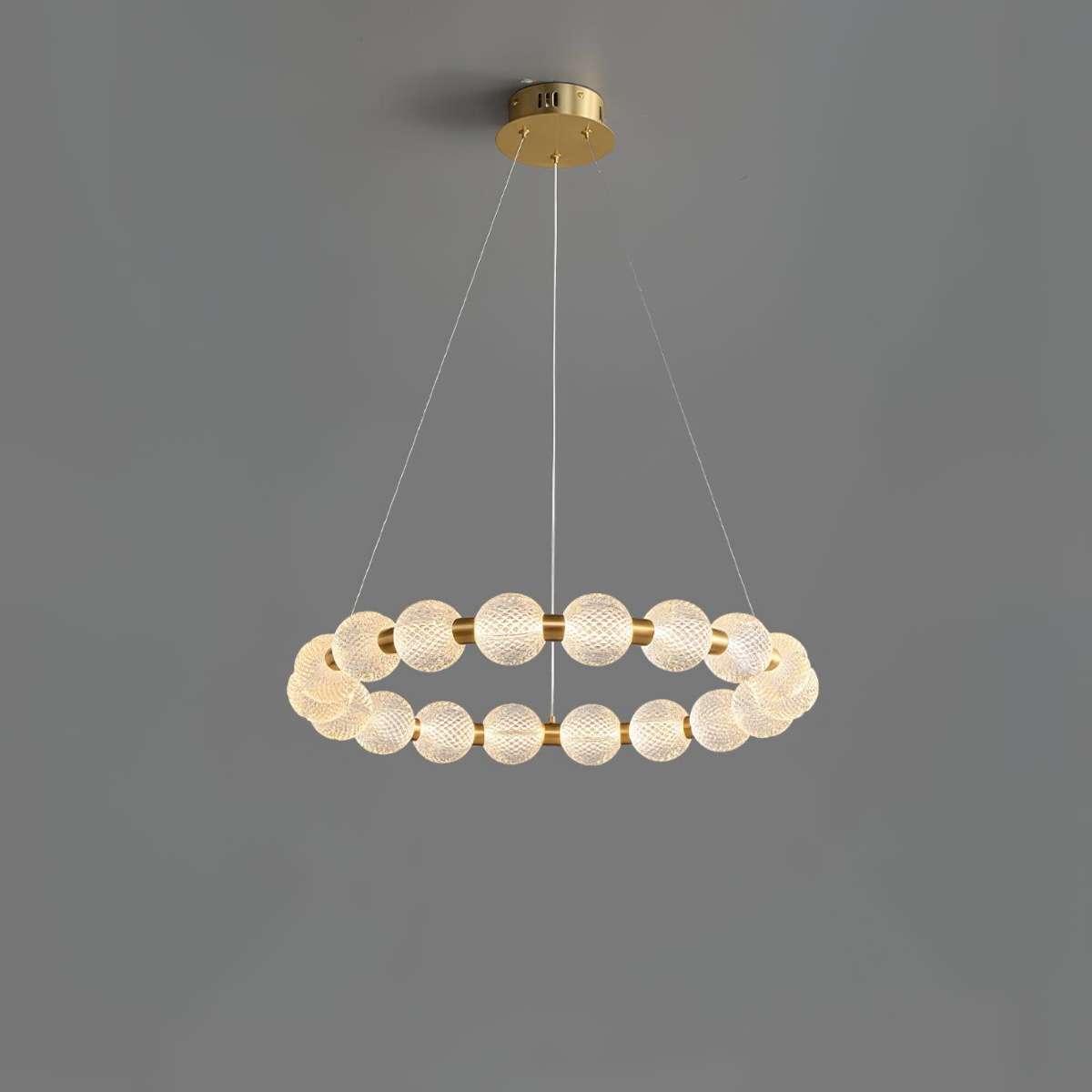 Ring Pearl Chandelier