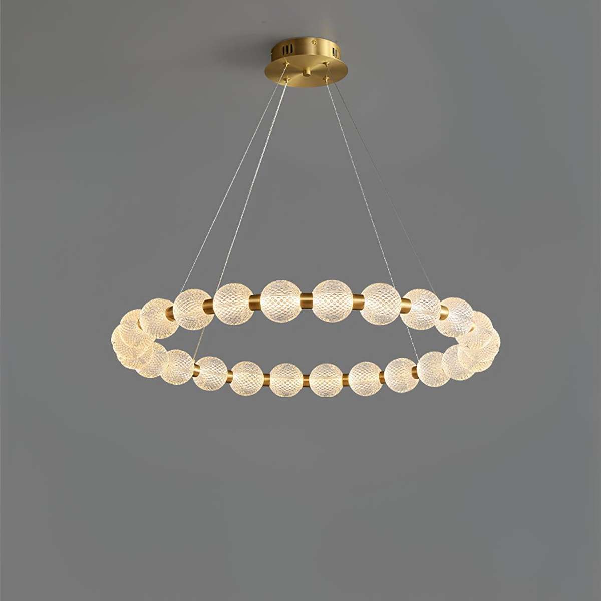 Ring Pearl Chandelier