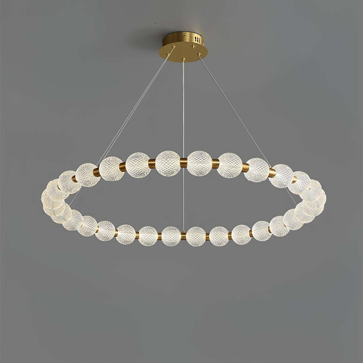 Ring Pearl Chandelier