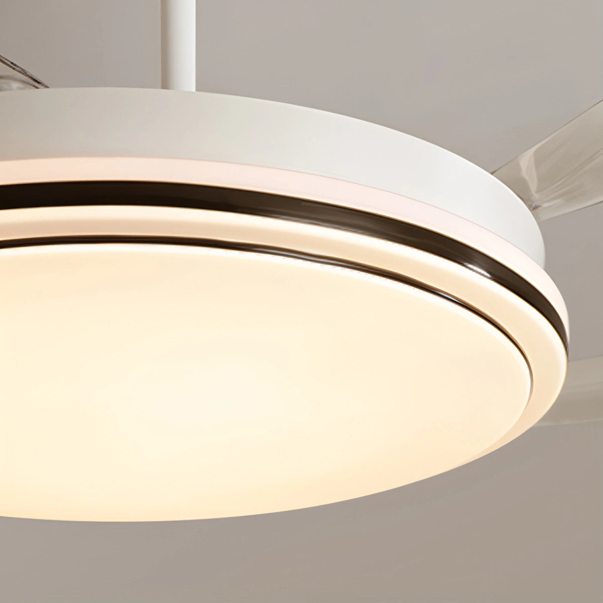 Antizer Modern Remote Control Ceiling Fan with LED Light