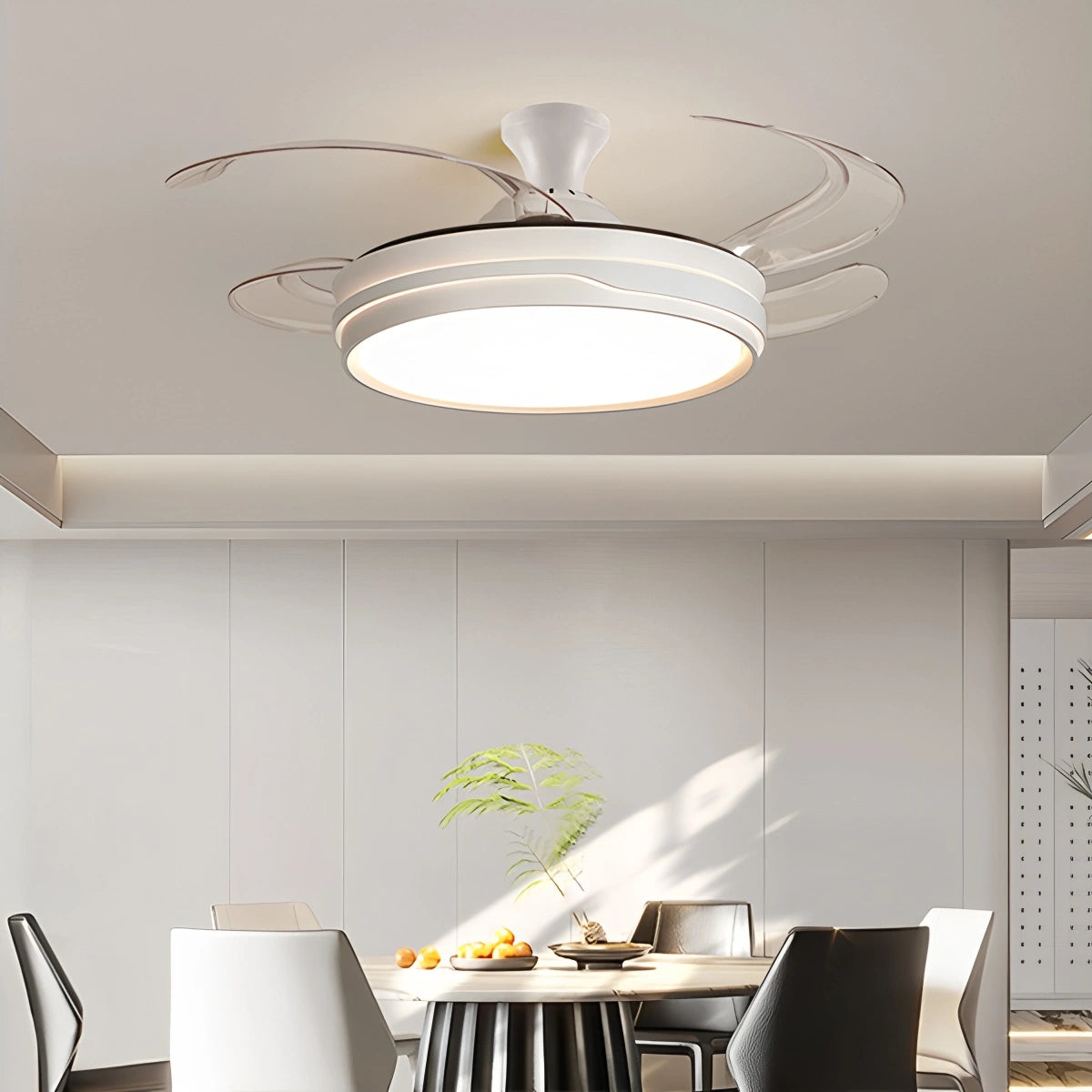 Antizer LED Ceiling Fan Light with Remote Control