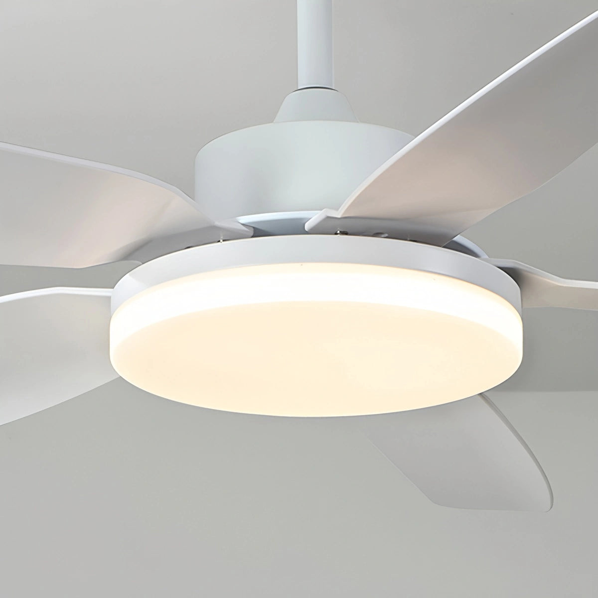 Antizer White Remote Control Ceiling Fan Light