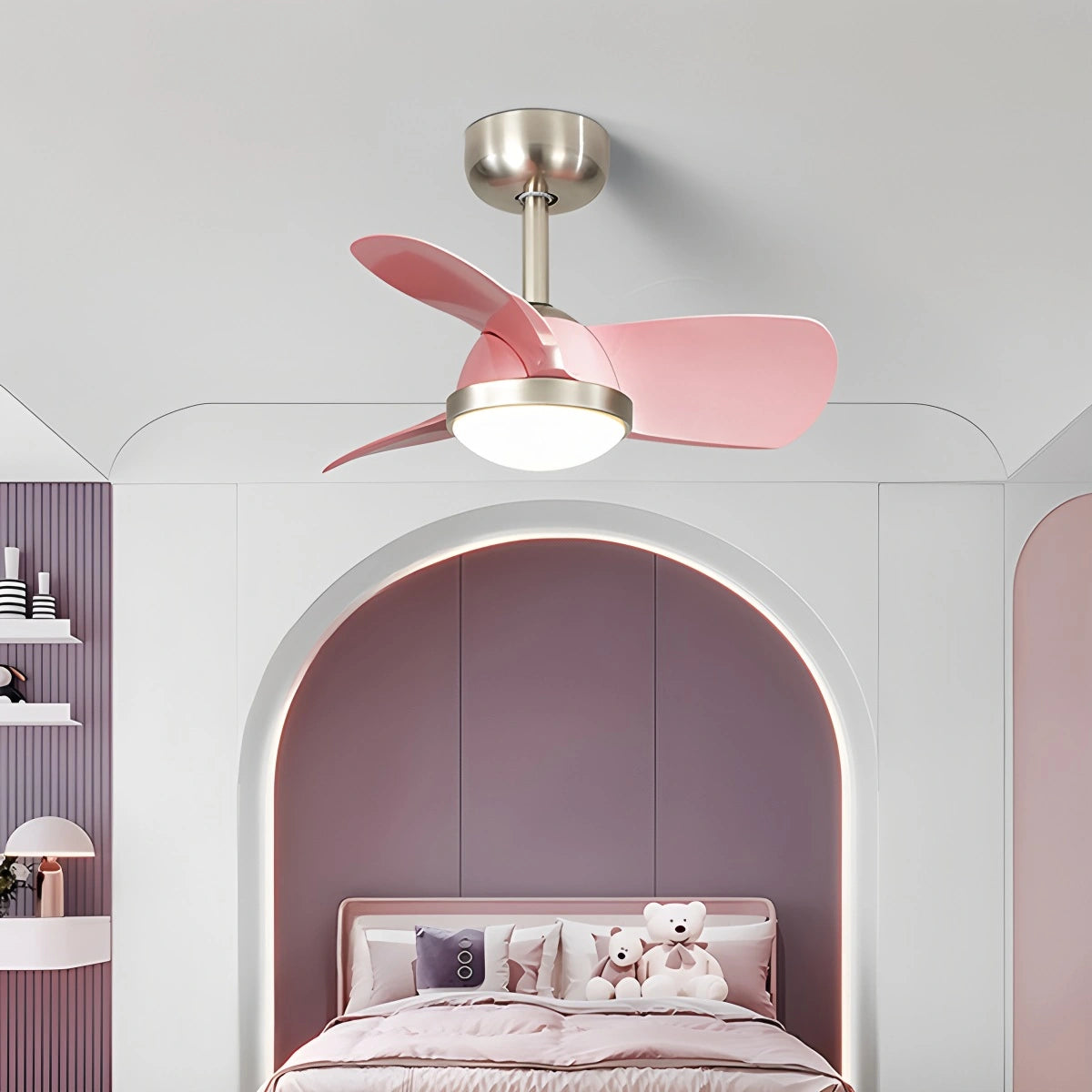 Antizer Simple Ceiling Fan Light for Children's Room