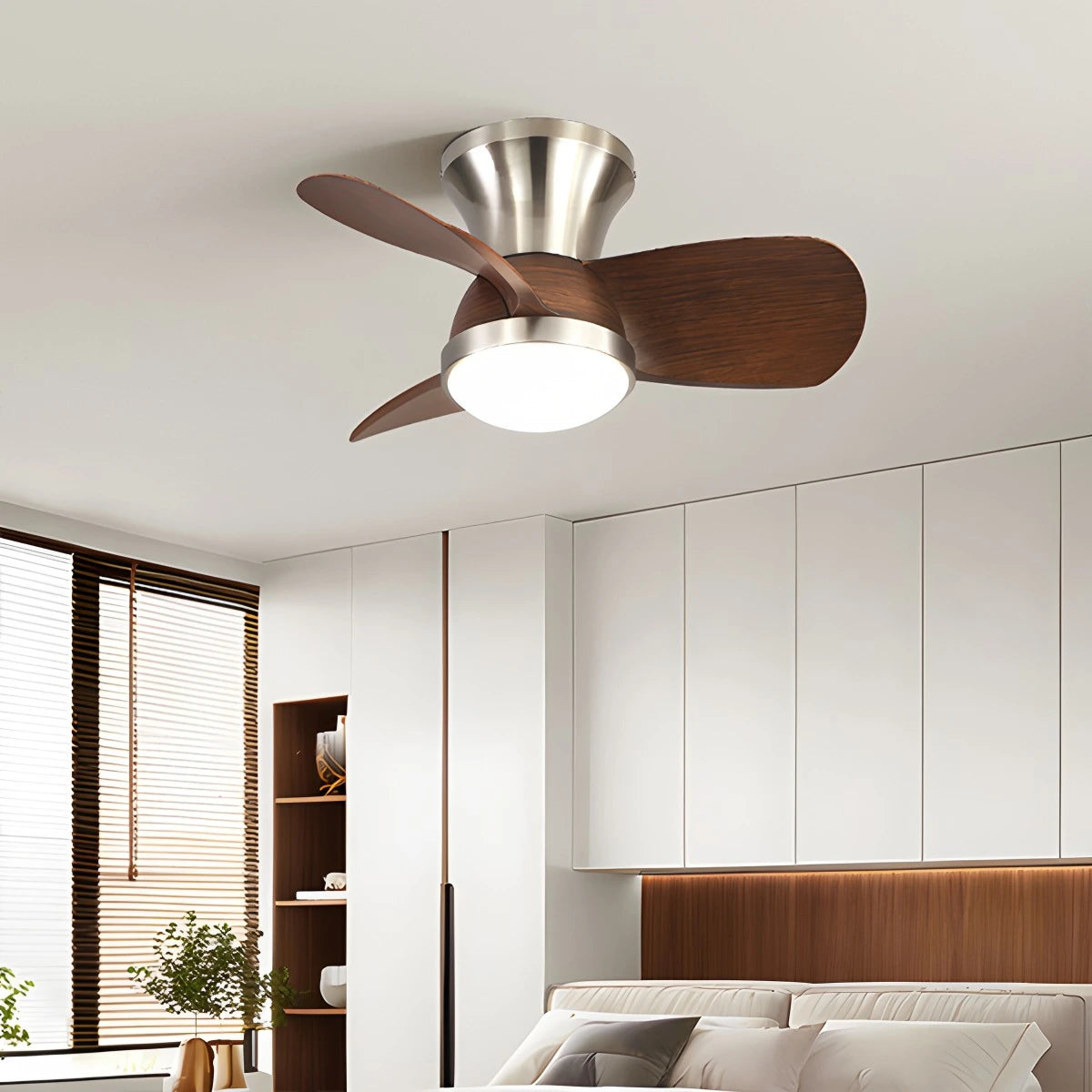 Antizer Simple Ceiling Fan Light for Children's Room