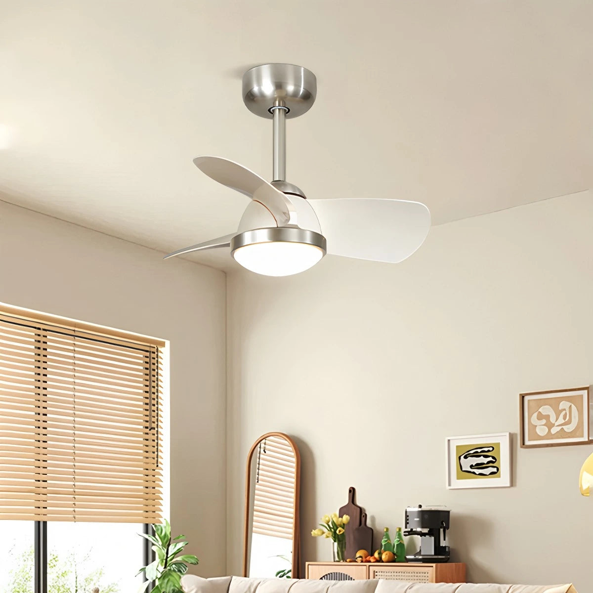 Antizer Simple Ceiling Fan Light for Children's Room