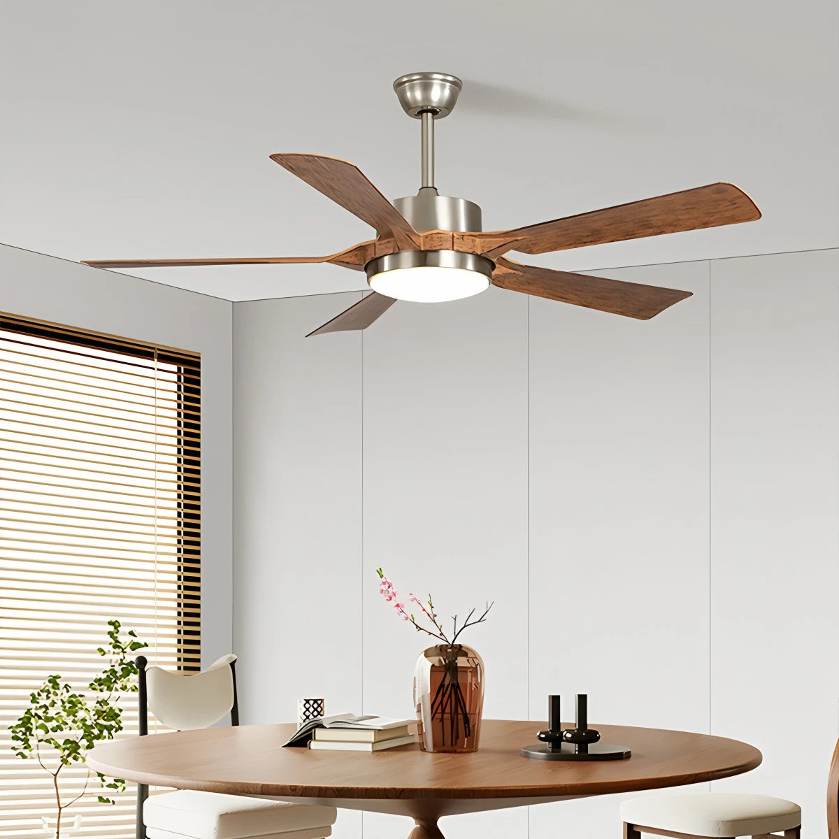 Antizer Dimmable Ceiling Fan with Light & Remote Control