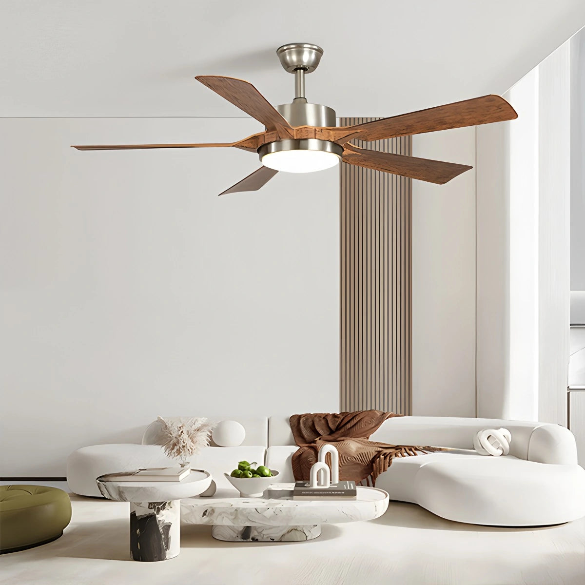 Antizer Dimmable Ceiling Fan with Light & Remote Control