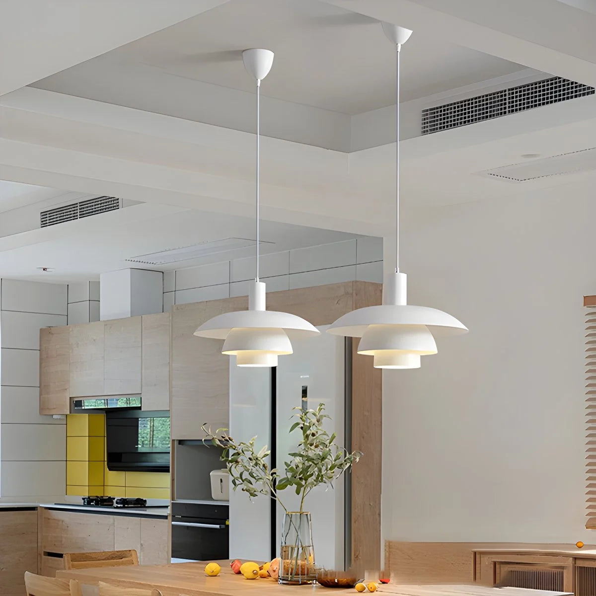 Antizer Nordic UFO Restaurant Pendant Light for Kitchen Island