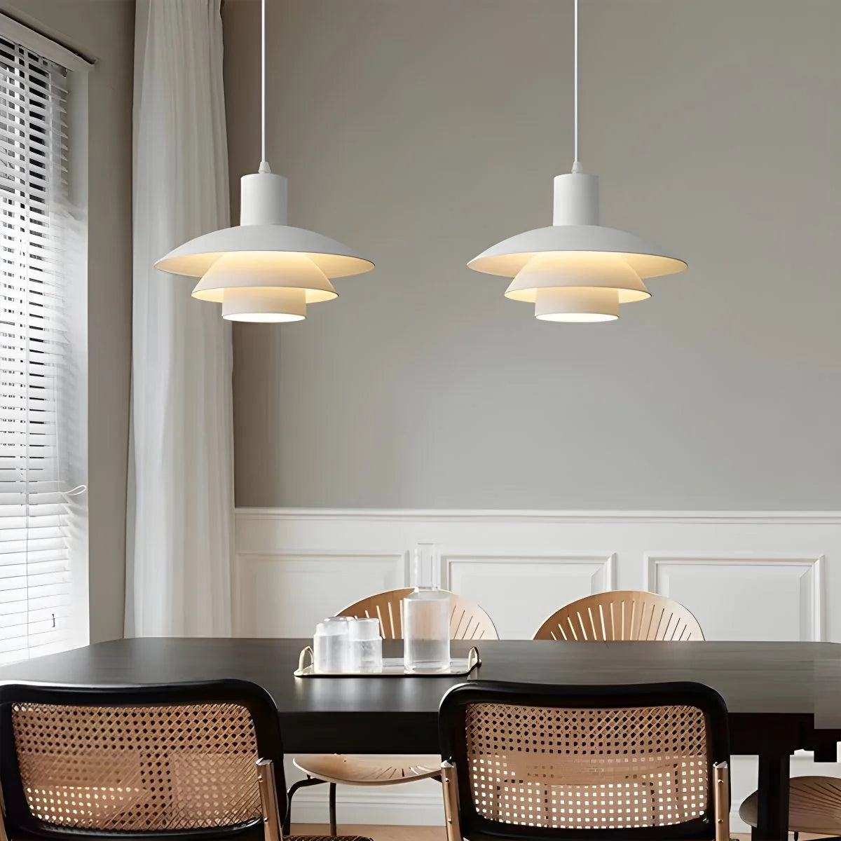 Antizer Nordic UFO Restaurant Pendant Light for Kitchen Island