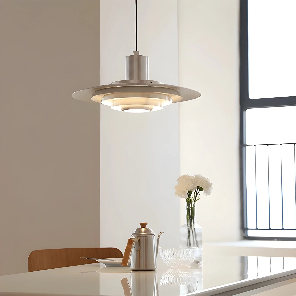 Antizer Nordic Cream Style UFO Pendant Lamp