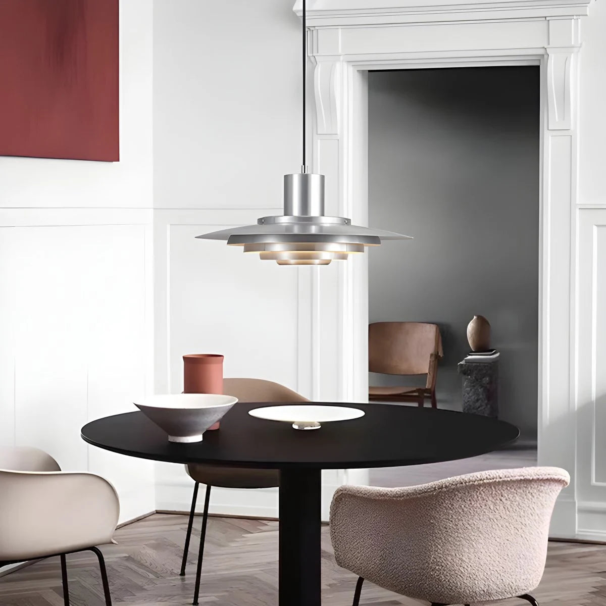 Antizer Nordic Cream Style UFO Pendant Lamp