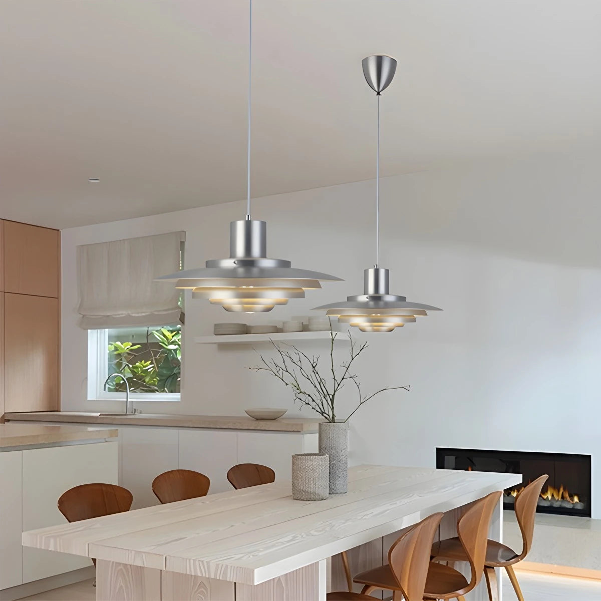 Antizer Nordic Cream Style UFO Pendant Lamp