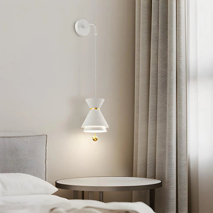 Antizer Modern Minimalist White LED Pendant & Wall Light