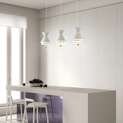 Antizer Modern Minimalist White LED Pendant & Wall Light