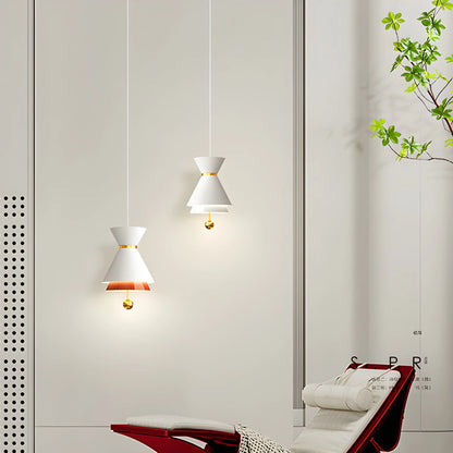 Antizer Modern Minimalist White LED Pendant & Wall Light