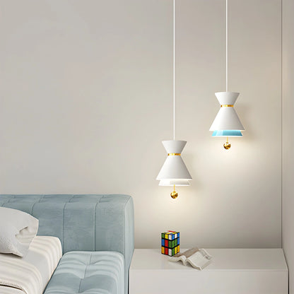 Antizer Modern Minimalist White LED Pendant & Wall Light