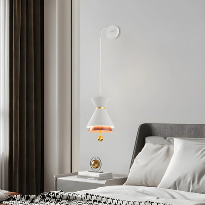 Antizer Modern Minimalist White LED Pendant & Wall Light