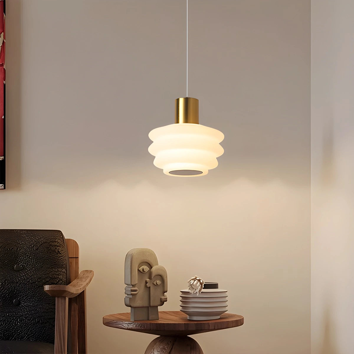Antizer Nordic Cream Style LED Bedroom Small Pendant Light