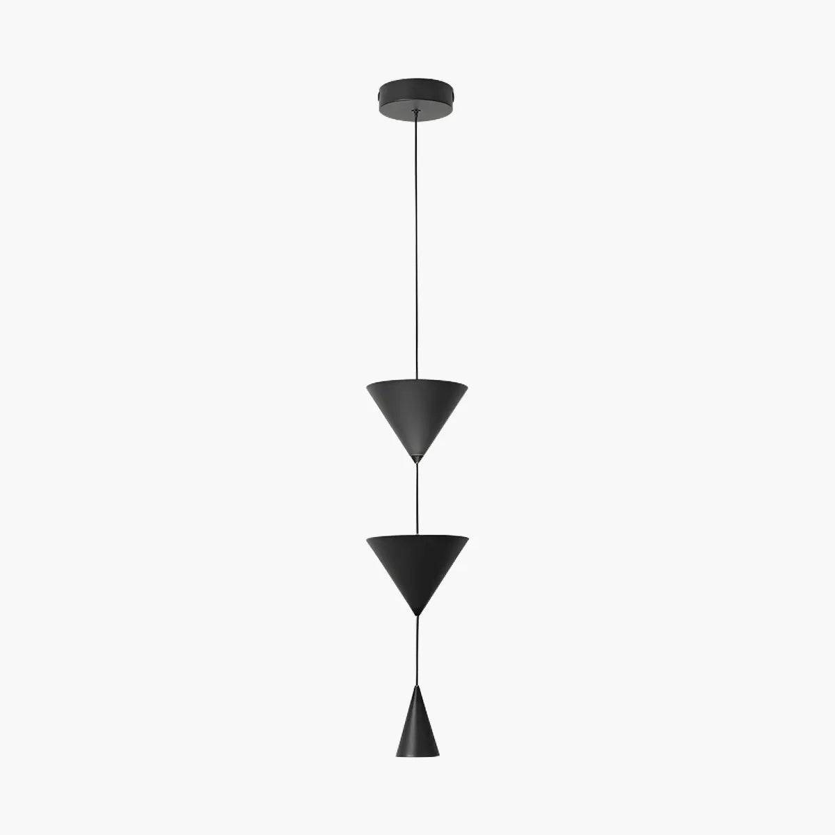 Antizer Modern Geometric Cone Led Pendant Light