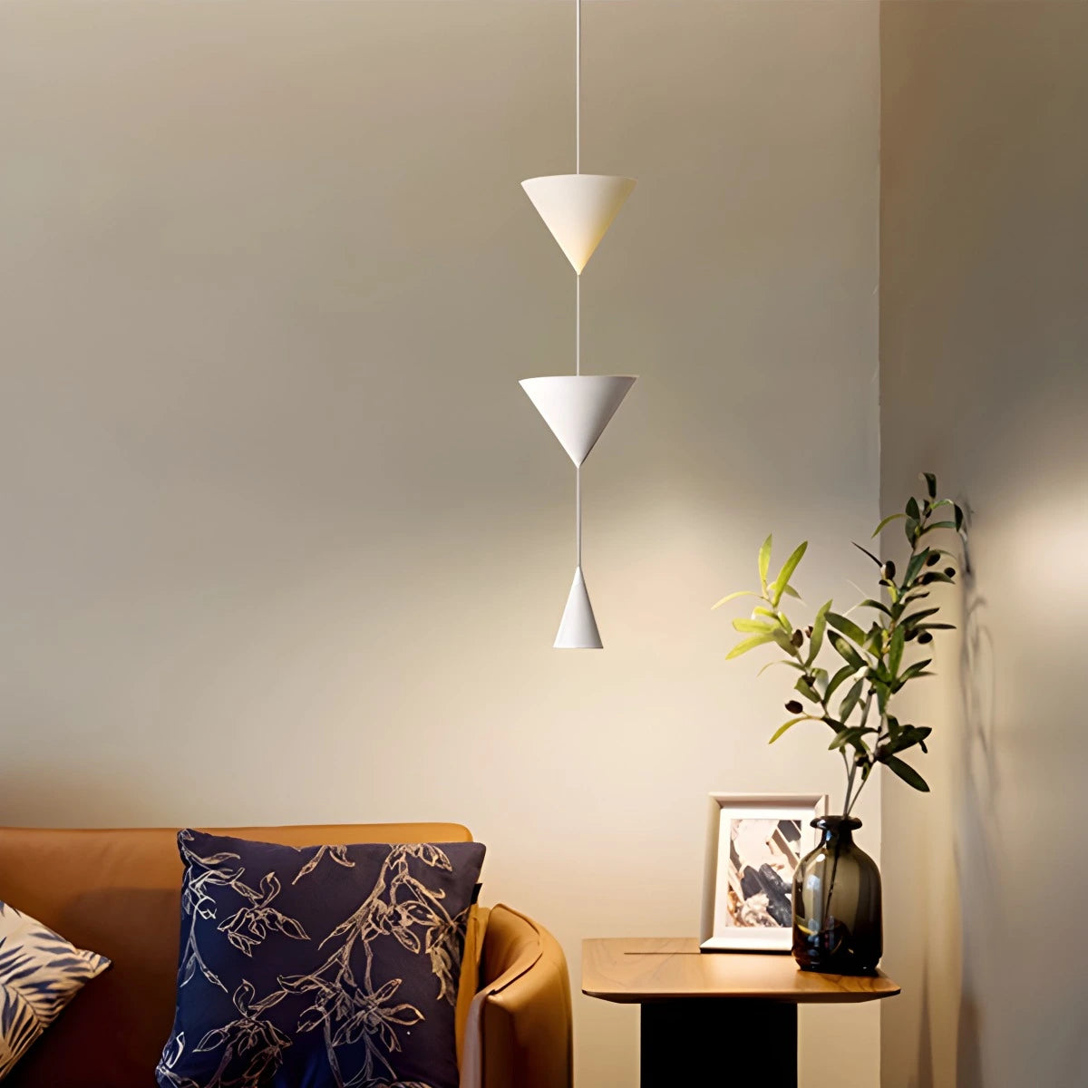Antizer Modern Geometric Cone LED Pendant Light