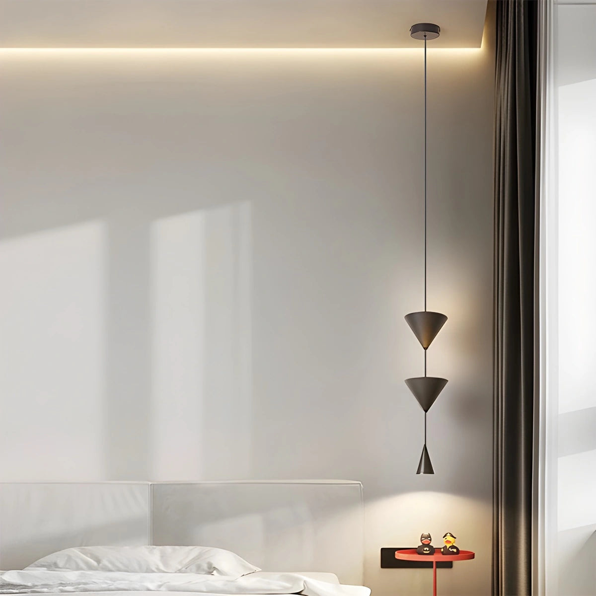 Antizer Modern Geometric Cone LED Pendant Light