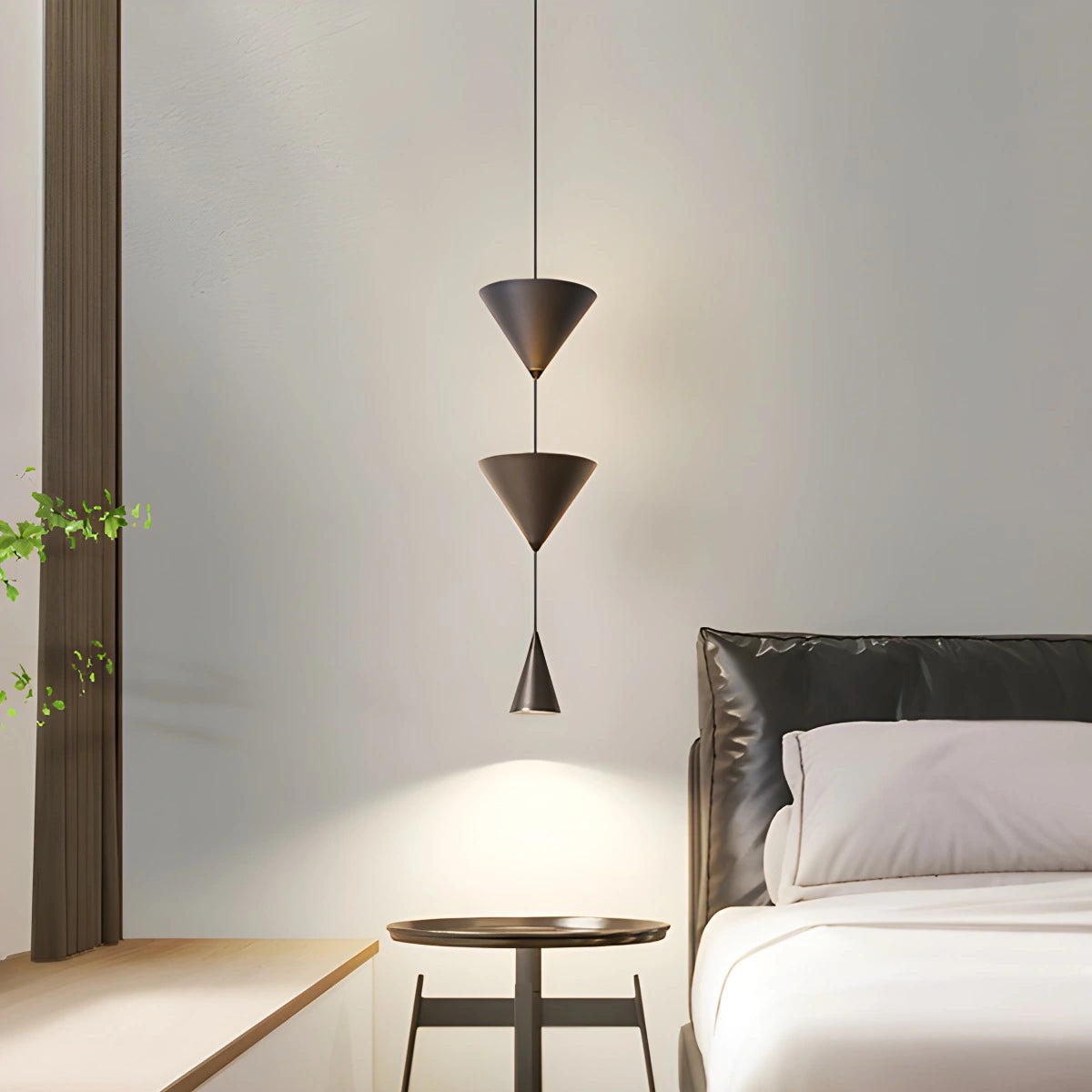 Antizer Modern Geometric Cone LED Pendant Light