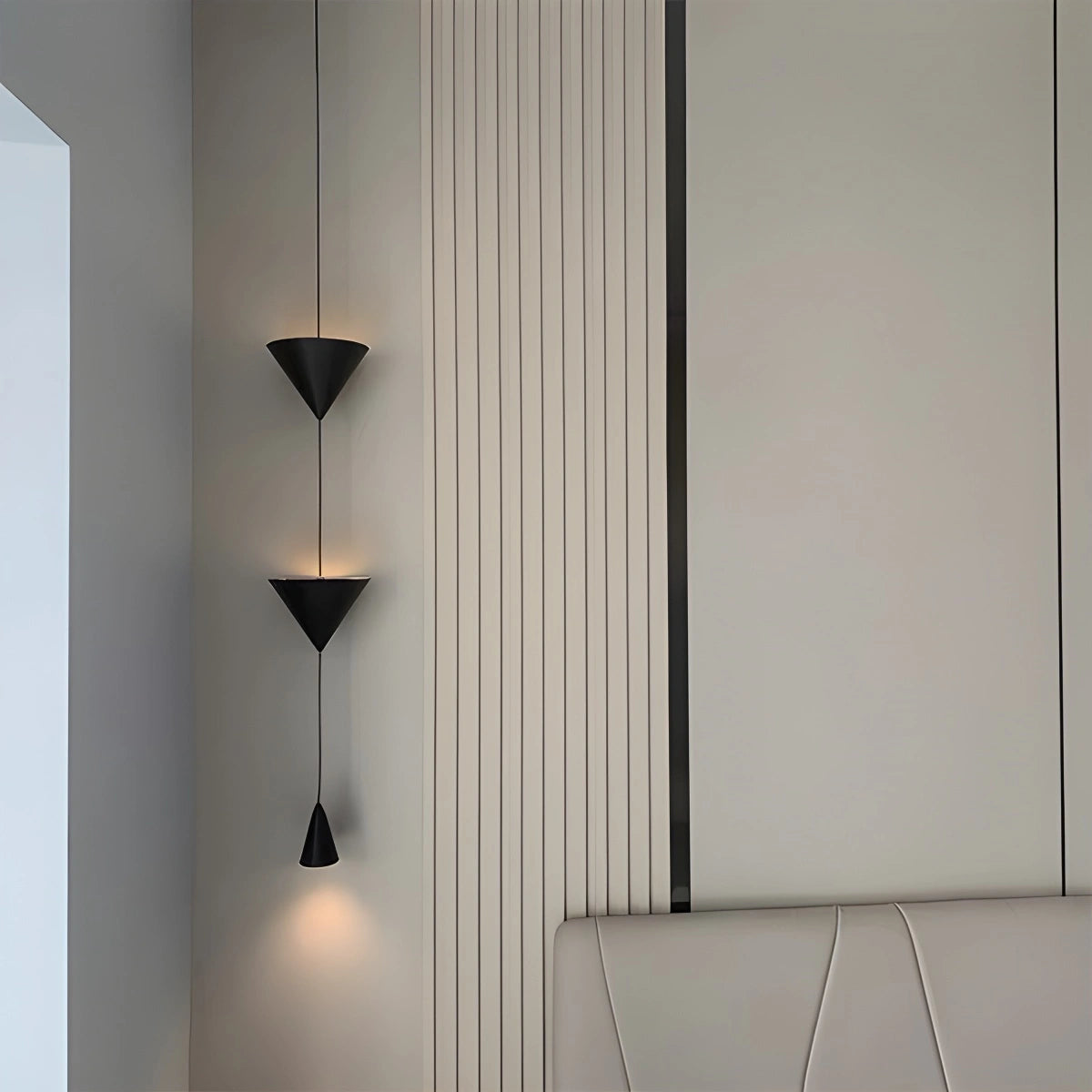 Antizer Modern Geometric Cone LED Pendant Light