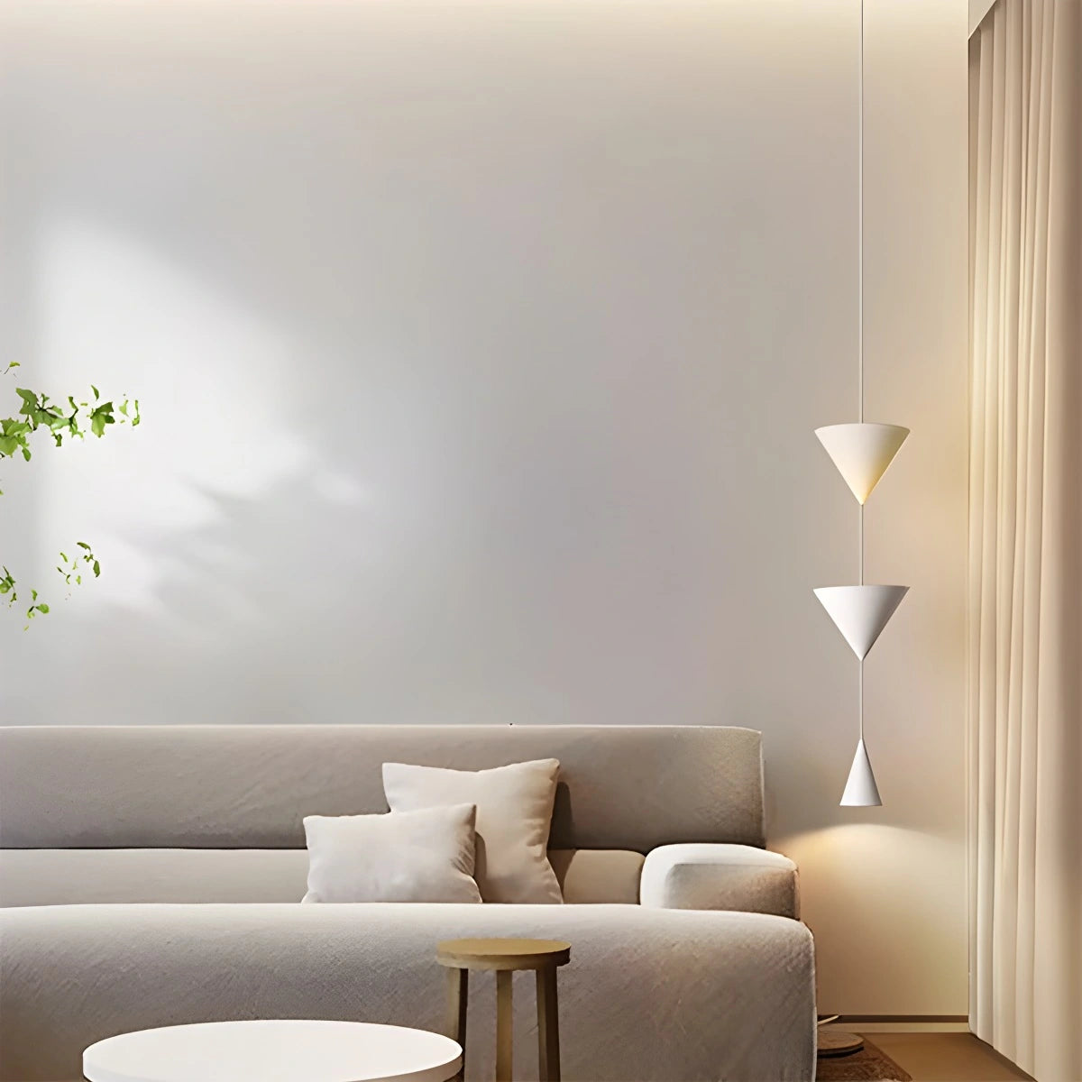 Antizer Modern Geometric Cone LED Pendant Light