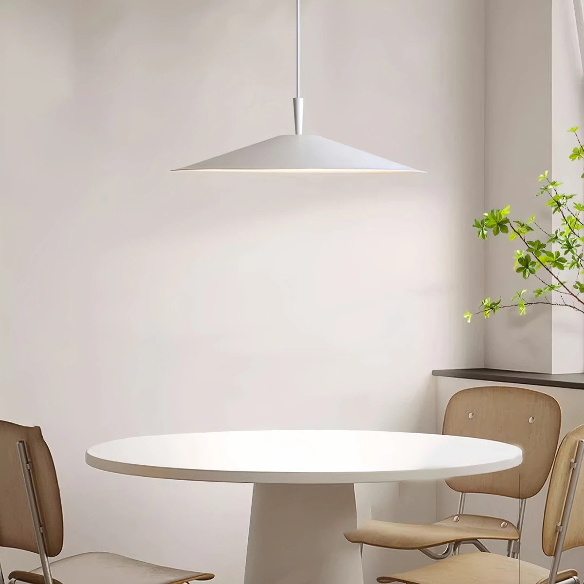 Antizer Minimalist Flying Saucer Pendant Light for Dining Room