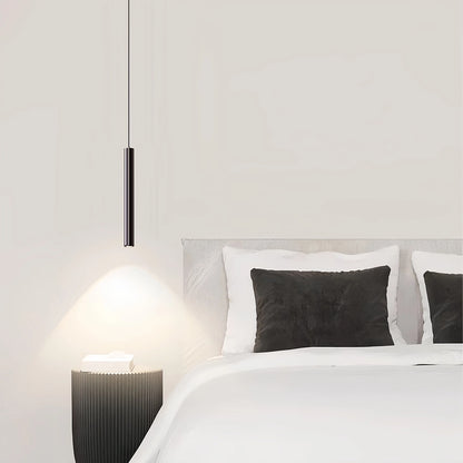 Antizer Modern Long Tube Led Pendant Light Bedside Lamp