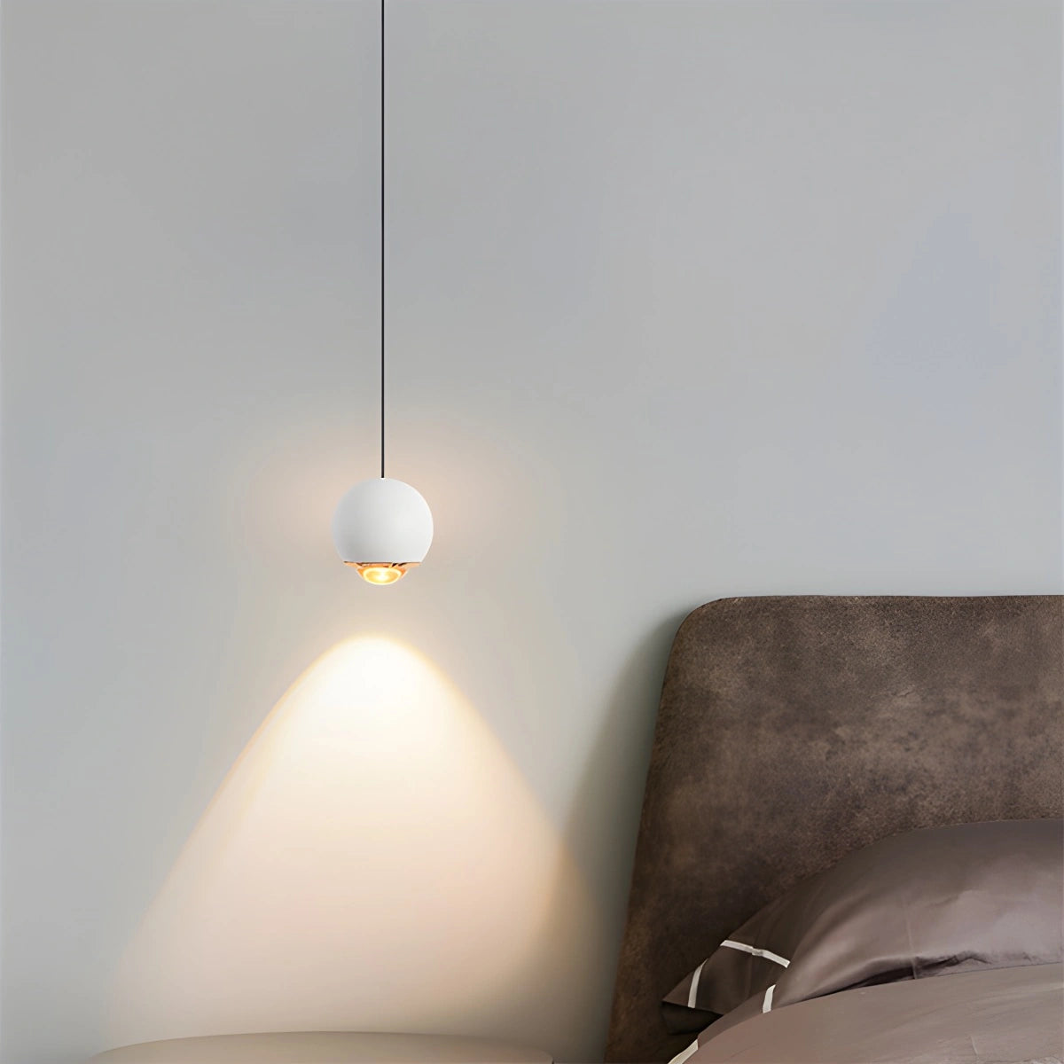 Antizer Modern Minimalist Ball Shape LED Pendant Light